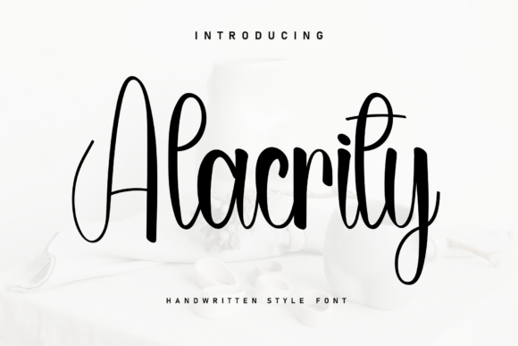 Alacrity: A Handwritten Typeface for Editorial Warmth