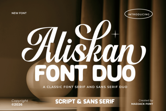 Aliskan Font Duo: A Designer's Take on Elegant Branding