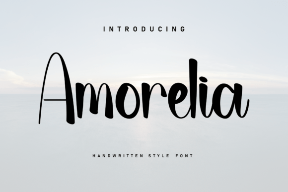 Amorelia: A Charming Handwritten Font for Editorial Design
