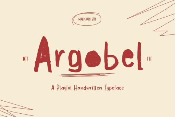 Argobel: A Vibrant Script Handwritten Font for Web Design