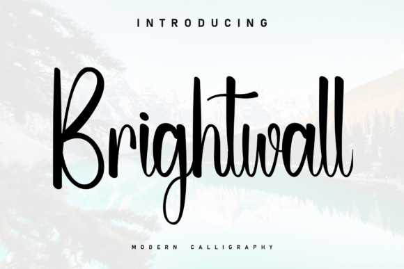 Brightwall Font: The Handwritten Typeface for Authentic Campaigns