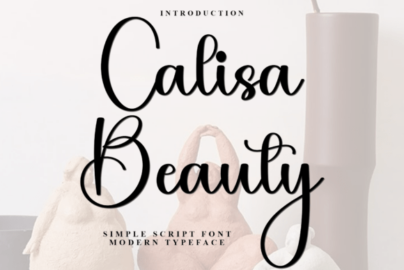 Calisa Beauty: A Festive Script Handwritten Font for Makers