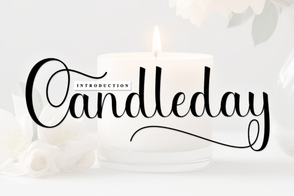 Candleday: A Simple Handwritten Font for Editorial Design