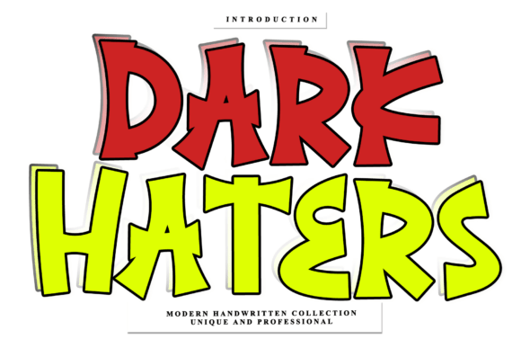 Dark Haters Font: A Timeless Script for Branding