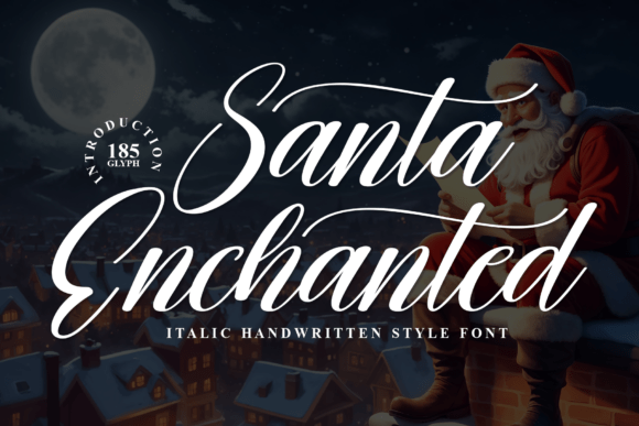 Designing with Santa Enchanted: A Script Handwritten Font for Editors