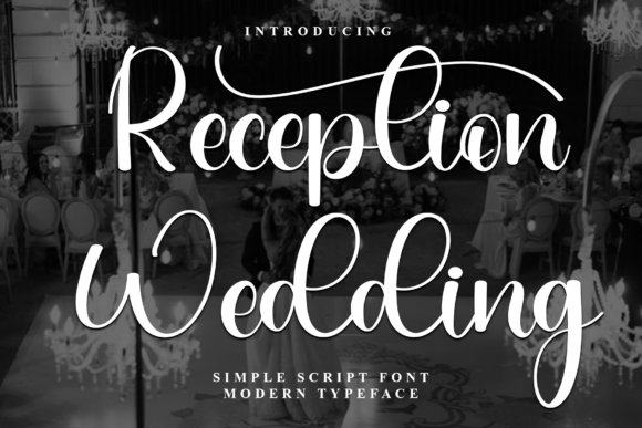 Elevate Campaigns with Reception Wedding Script Font