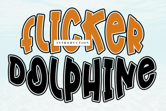 Elevate Your Brand with Flicker Dolphine Typeface