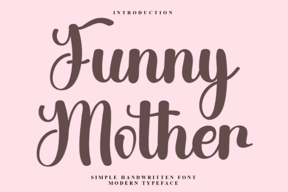 Funny Mother Font for Playful Web Design