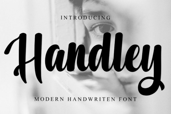 Handley: A Festive Script Handwritten Font for Makers