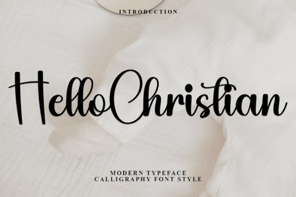 Hello Christian Font Review: Soft Script for Editorial Design