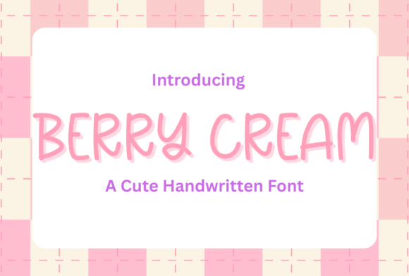 Launch Ready: Why Berry Cream Font Wins Campaigns