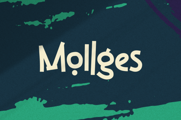 Mollges: The Mono-Line Script Font for Makers