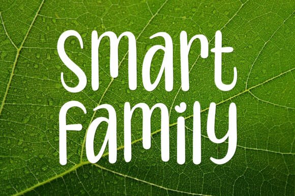 Smart Family Font: A Designer's Take on Friendly Branding