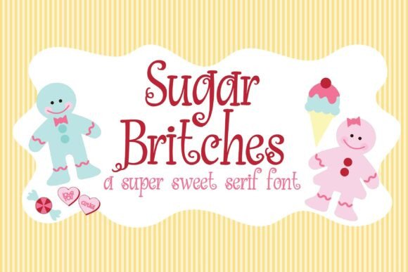 Sugar Britches Family: A Storybook Typeface for Web Design